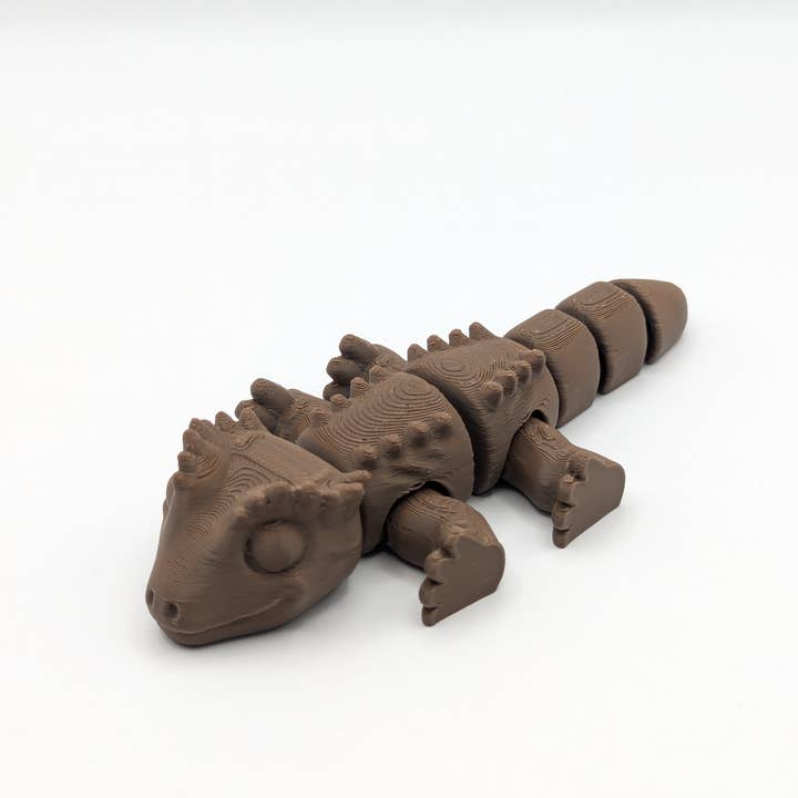 The Midnight Oil - Wholesale Fidget Toy - Kids - 3D Printed Crested Gecko1