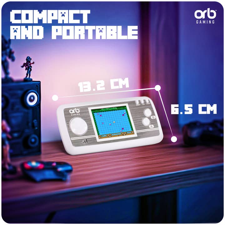 ThumbsUp! - Wholesale Electronic toy – Child & baby - Orb - Retro Mini Handheld Games Console (240-in-1 Games)3