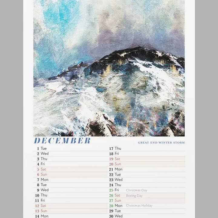 The Northern Line – wholesale Calendar – 2026 Lake District Calendar - Lake District Views (PK6)1