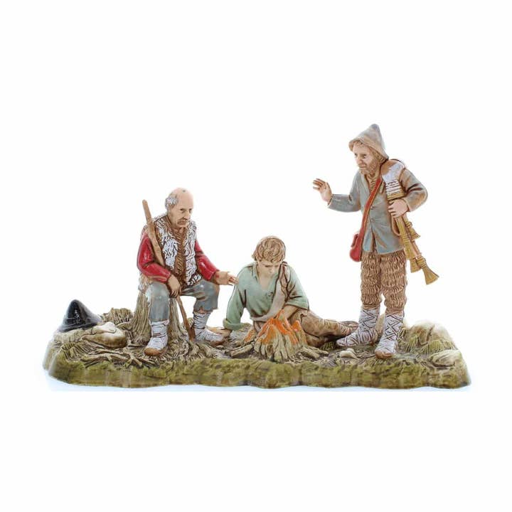 Groupe Hommes Au Feu Standard 10 pour la vente par Moranduzzo