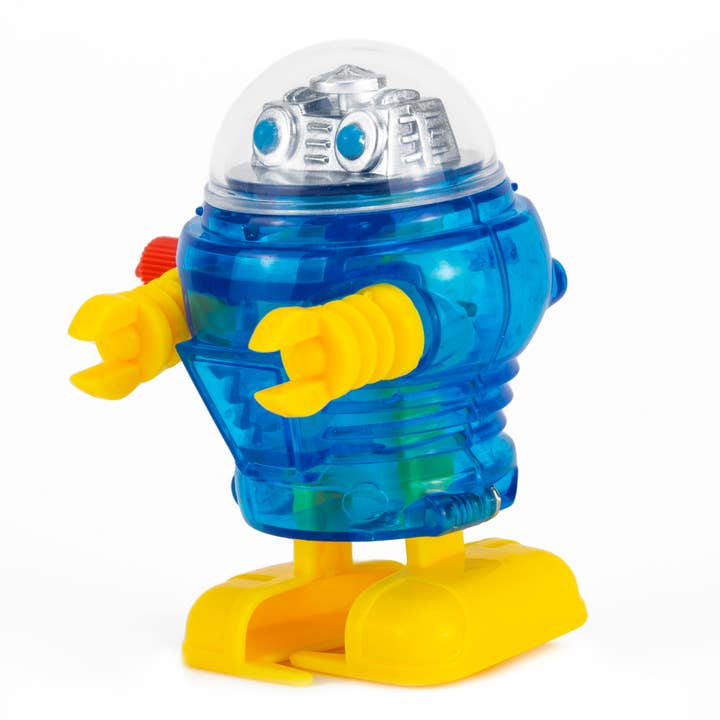 California Creations - Wholesale Wind-Up Toy - Kids - Z WindUps Walking Robot, Neutron2