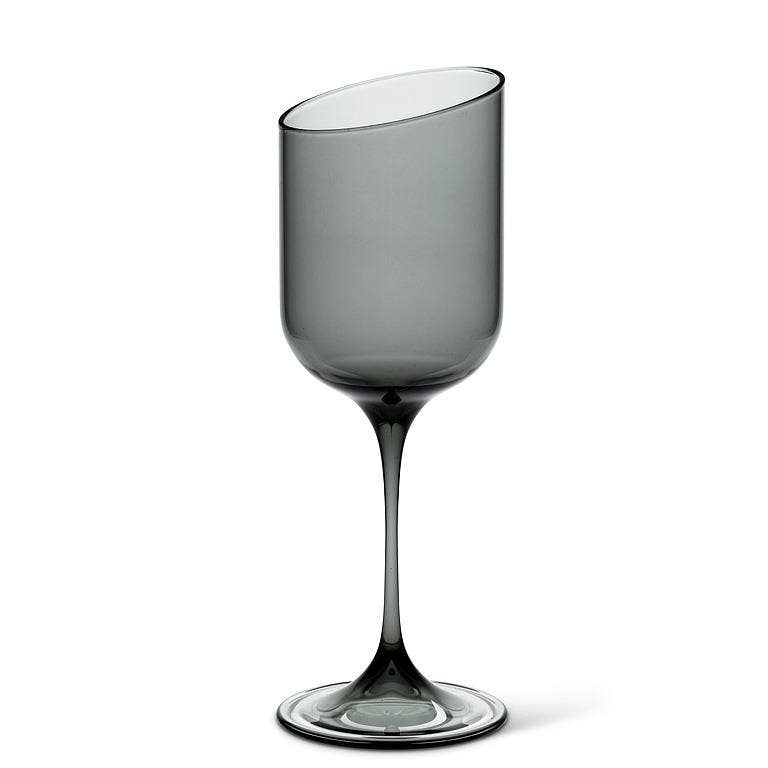 Abbott - Wholesale Wine Glass - Angle Cut Goblet-8.5"H(12oz)2