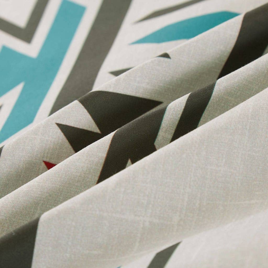 Linen Mart - Vendita all'ingrosso Set di lenzuola - Piumino Aztec Southwestern Sedona Desert - Set da 6 pezzi6