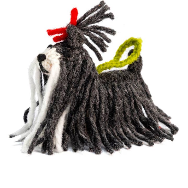 Shih Tzu Dog Ornament for wholesale by CHILLY DOG LLC