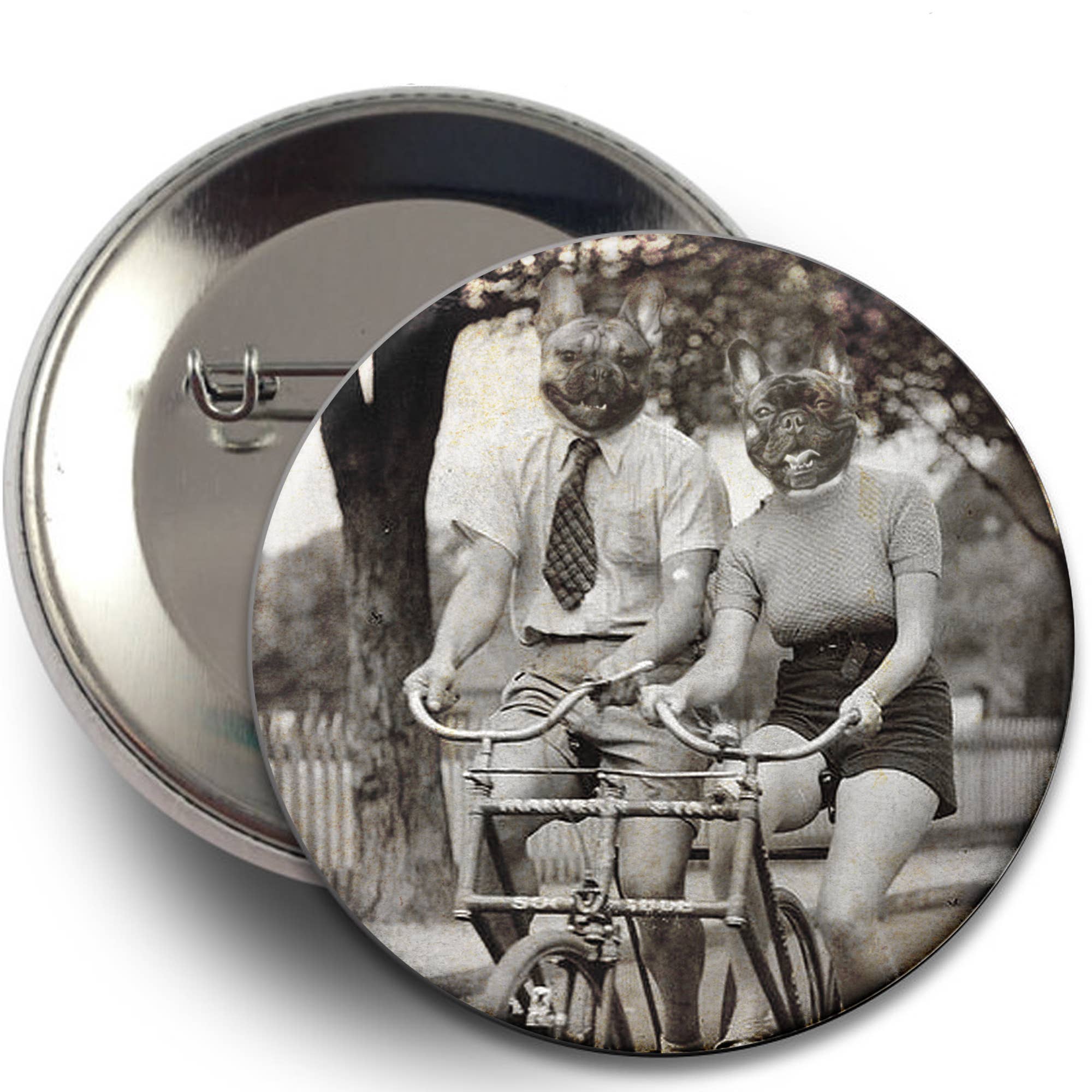 The Wild Oddisorium - Wholesale Lapel Pin/Button - Dog Buttons, Pins, Badges, POS, Funny Dogs in Clothes, Cute22