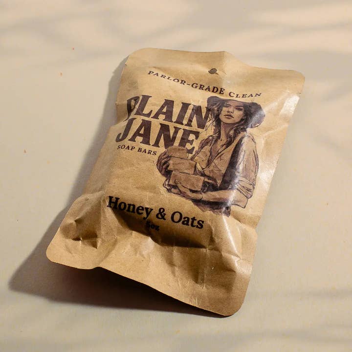 Plain Jane Soap Bars - Vendita all'ingrosso Saponette - Saponetta Miele e Avena2