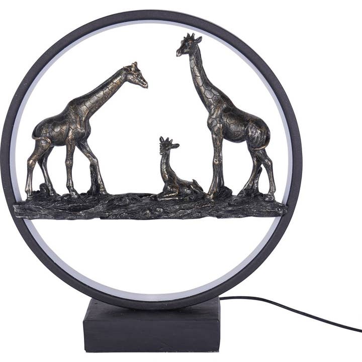 Giraffe Familie Lichtsculptuur LED USB -Niet beschikbaar in de VS voor wholesale door The Libra Company
