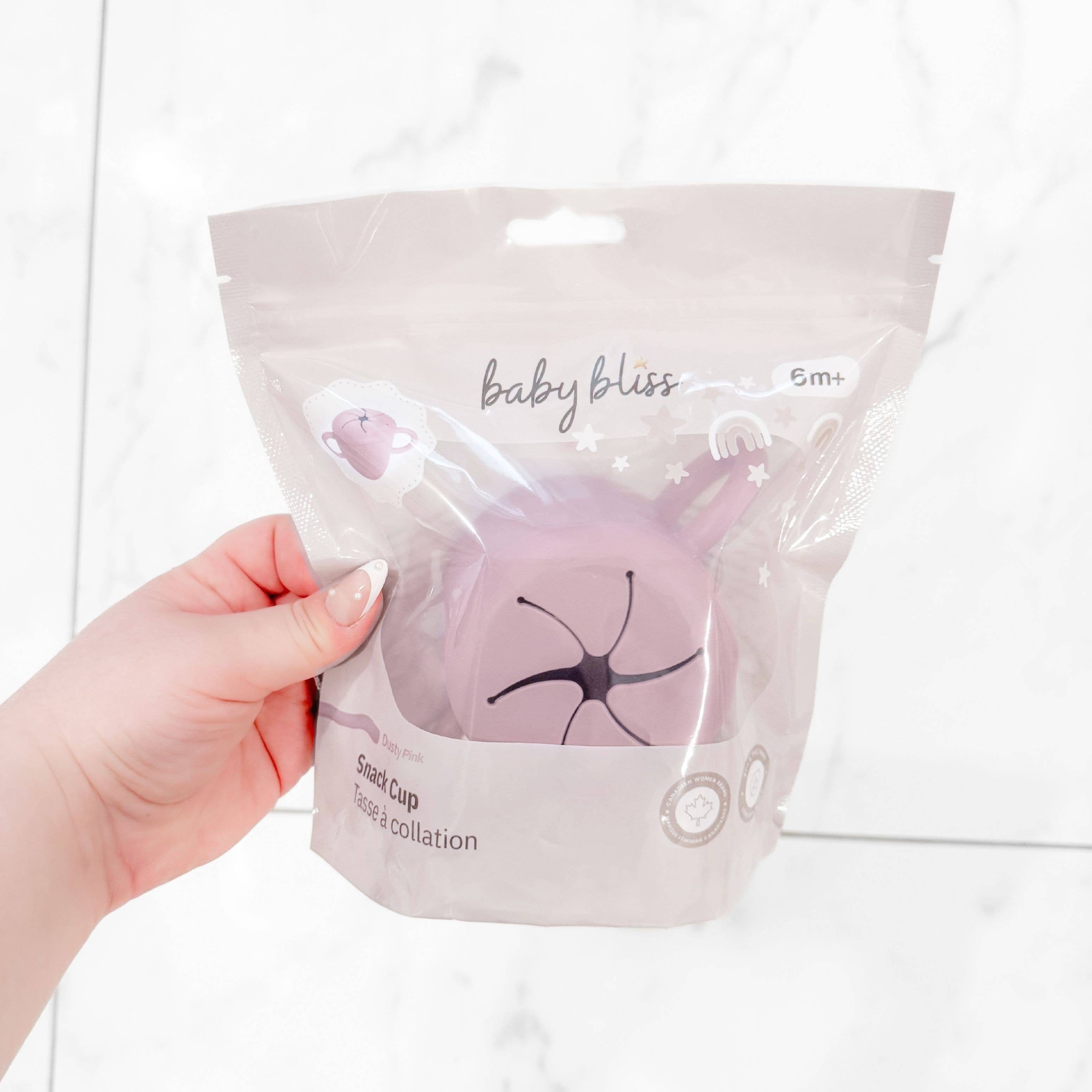 Baby Bliss - Venta al por mayor Cajas de aperitivos - Niños y bebés - Vaso de silicona para bocadillos para bebés, niños pequeños y niños17