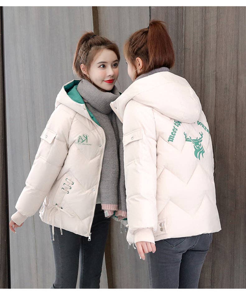 Marayn - Wholesale Puffer Jacket - Women's - Chic 2025 Winter Puffer Jacket Korean Style Warm Loose #245