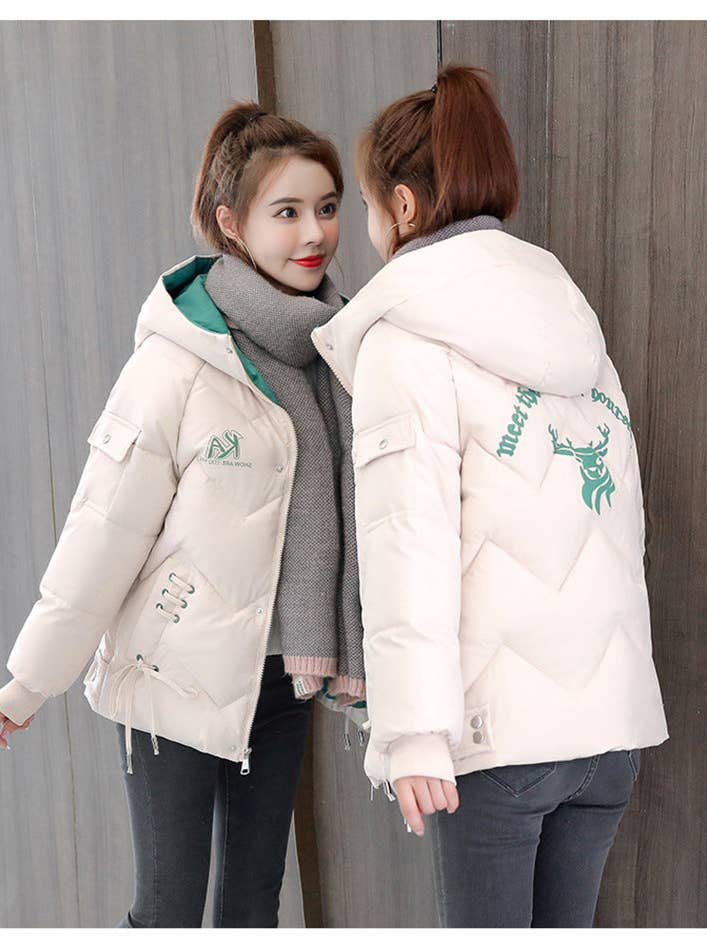 Marayn - Wholesale Puffer Jacket - Women's - Chic 2025 Winter Puffer Jacket Korean Style Warm Loose #245