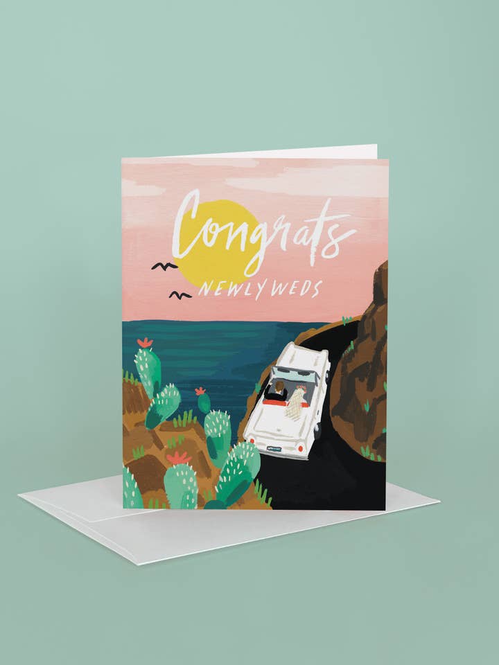 Honey Mooners Greeting Card for wholesale by Idlewild Co.