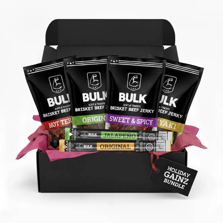 BULK Holiday Gift Sets for wholesale by BULK Jerky