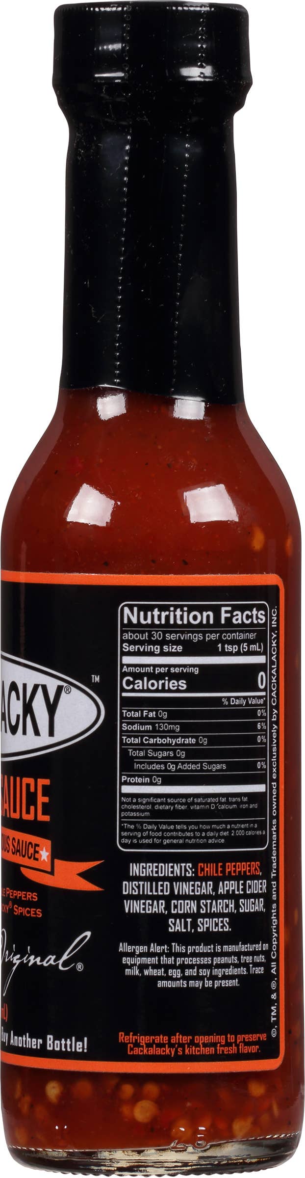 Cackalacky® - Vente Sauces piquantes - Sauce au poivre Cackalacky® (5 oz.)3