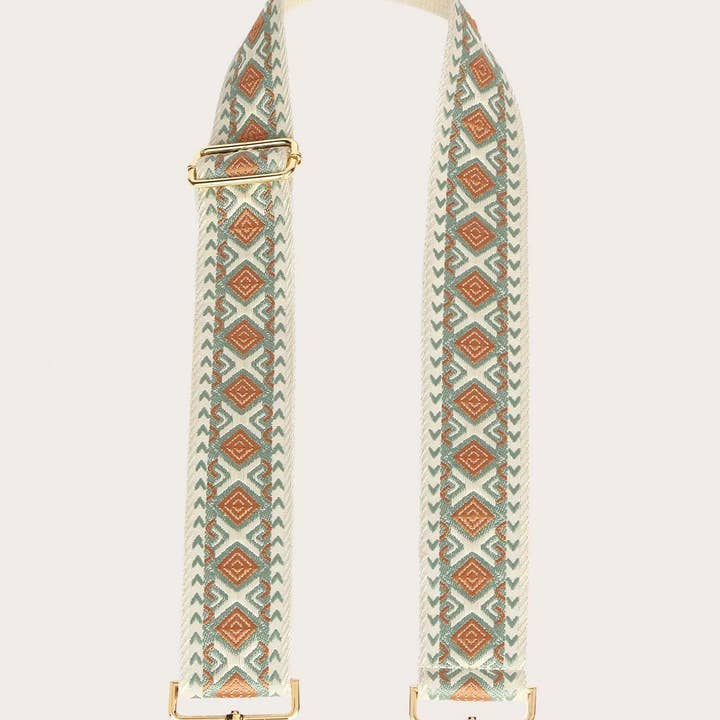 MiMi Wholesale - Wholesale Bag Strap - Women's - Boho Adjustable Women's Bag Strap with Guitar Design3