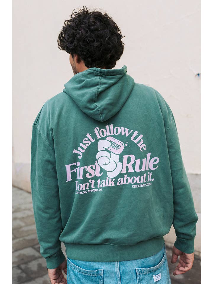Nostalgic Apparel - Wholesale Hoodie - Unisex - First Rule | Oversized Hoodie2