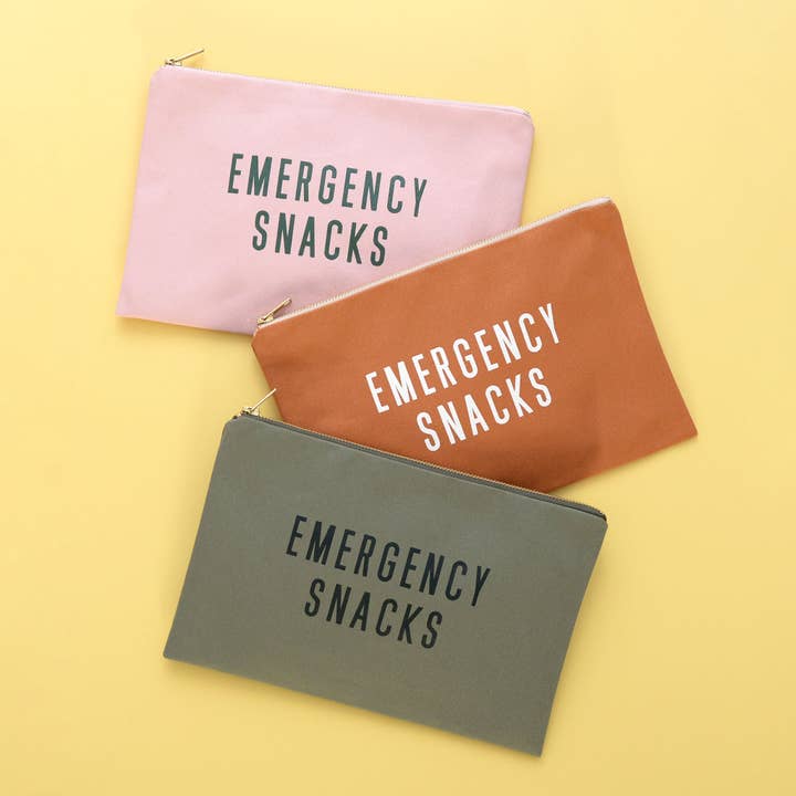 Alphabet Bags – wholesale Pouch – Unisex – Emergency Snacks - Olive Green Pouch2