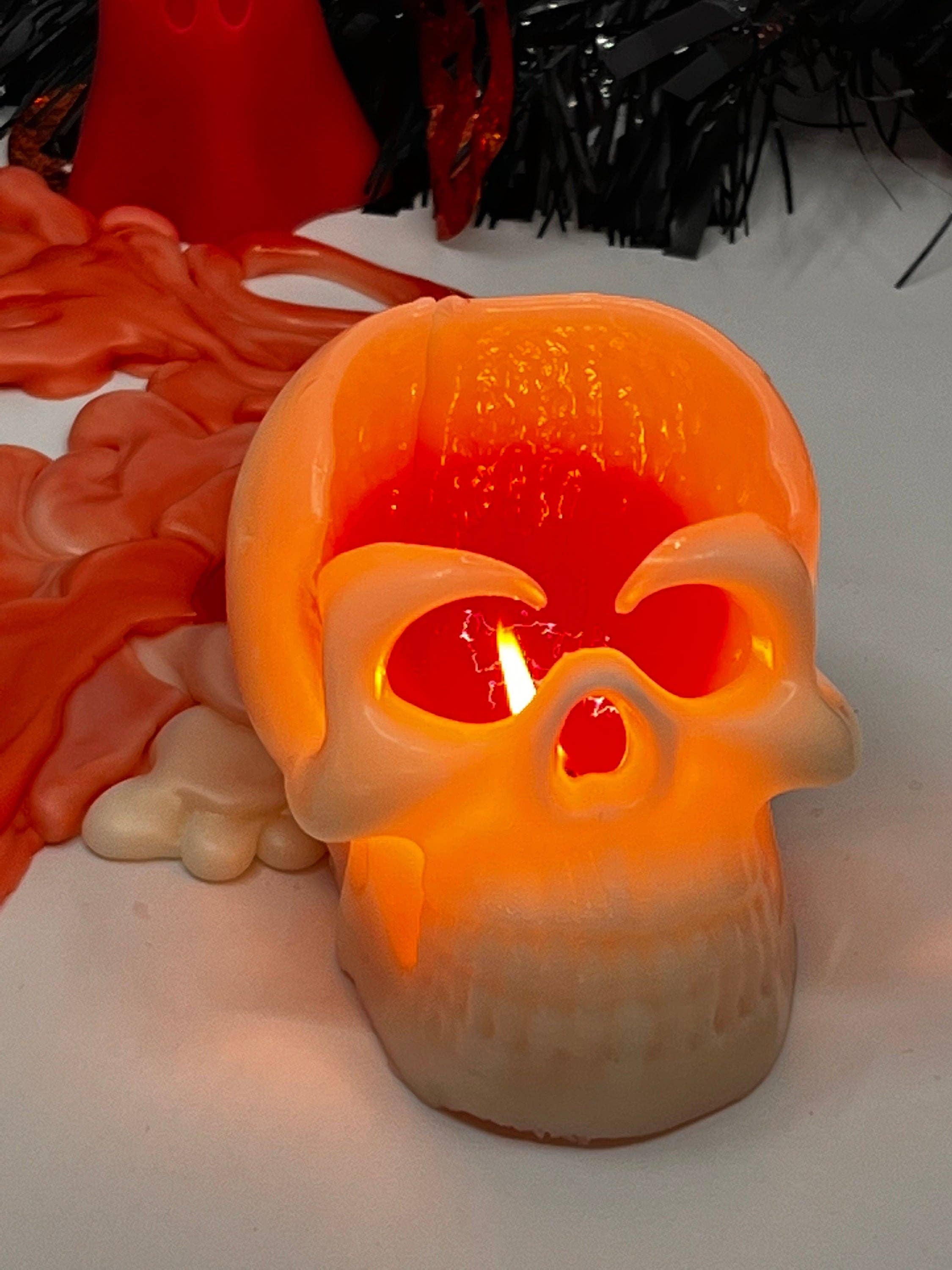 Candle Lume - Wholesale Novelty Candle - Bleeding Skull Head1