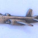Avion en étain B-25 avec 1 pochette pour la vente par Military Patches & Pins