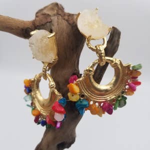 Purchase Wholesale stone earrings. Free Returns & Net 60 Terms on Faire