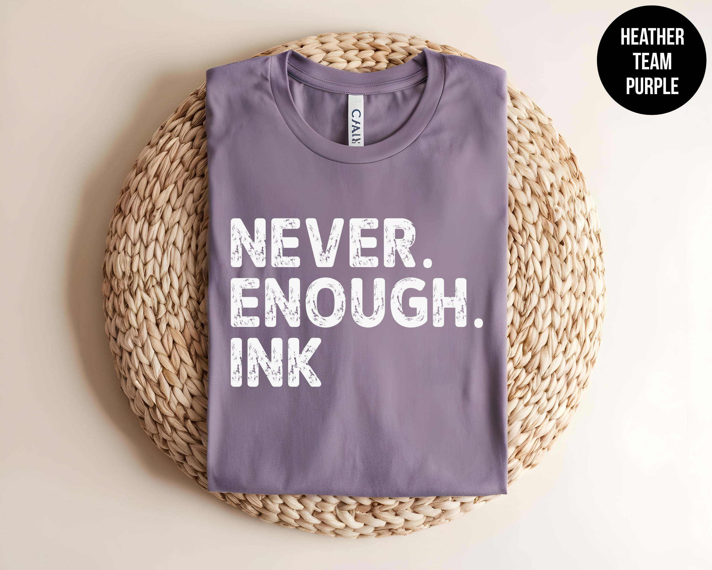 The Shirt Republic - Wholesale Screen Printed T-Shirt - Women's - Never. Enough. Ink.3