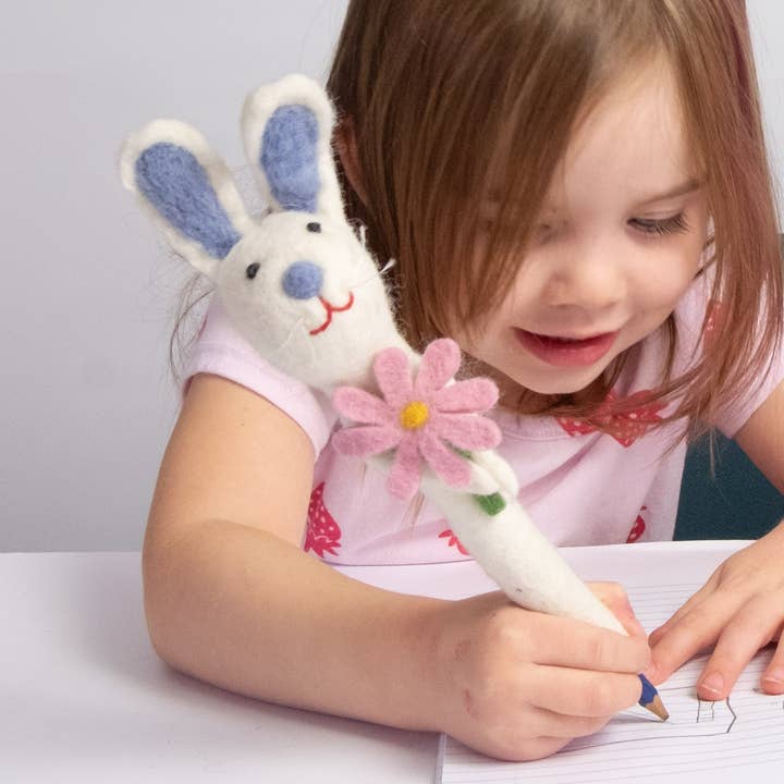 Påskehare Blyantstopper 4 Ass't for engroshandel hos The Winding Road