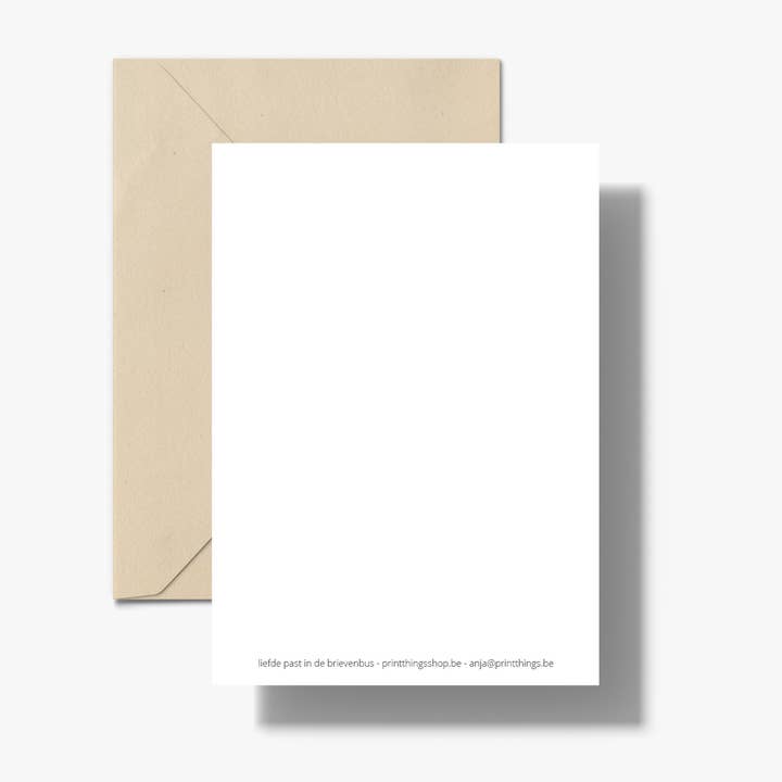 printthings - Wholesale Christmas Card - Wenskaart - warme wensen (wanten)1