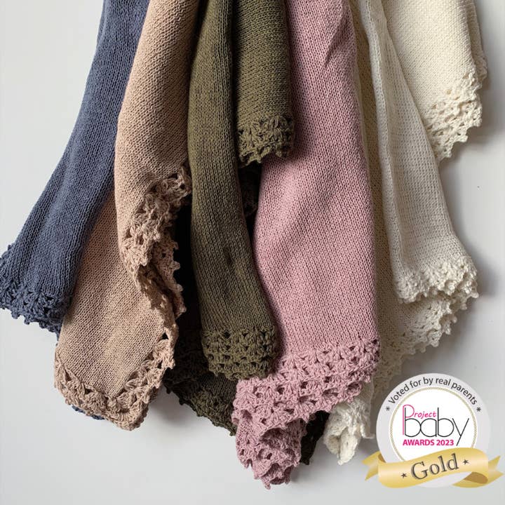 Gooseberry fool - Wholesale Swaddle – Baby - The Florence Swaddle Blanket4