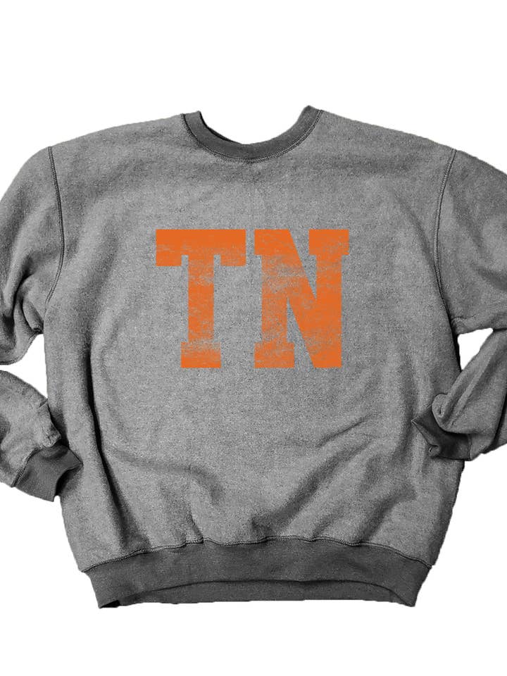 Tennessee Block TN Sweatshirt for wholesale by Stated Brands