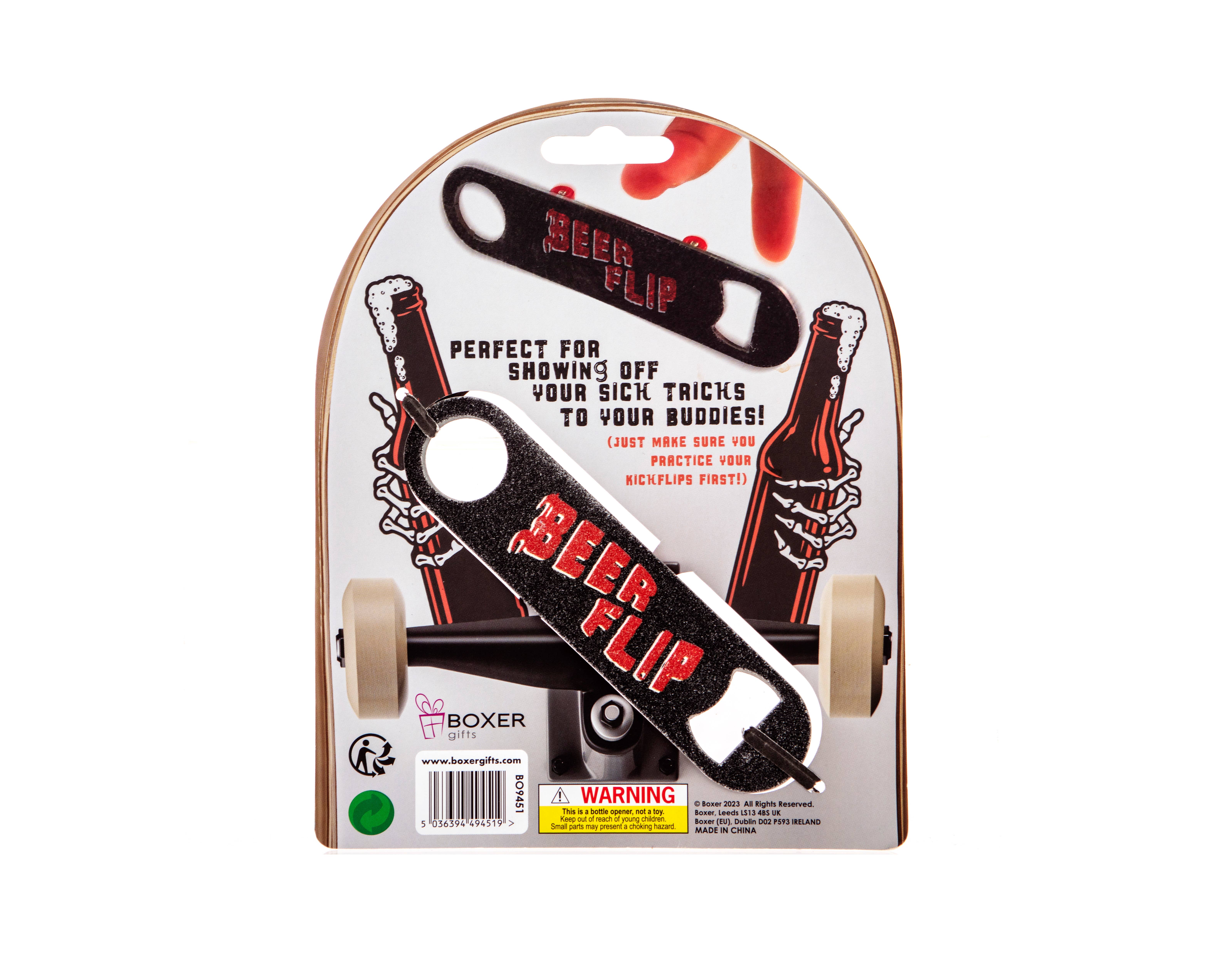 Boxer Gifts - Wholesale Bottle/Wine Opener - 'Bones' Beerflip Skateboard Bottle Opener - Skateboard Gifts7