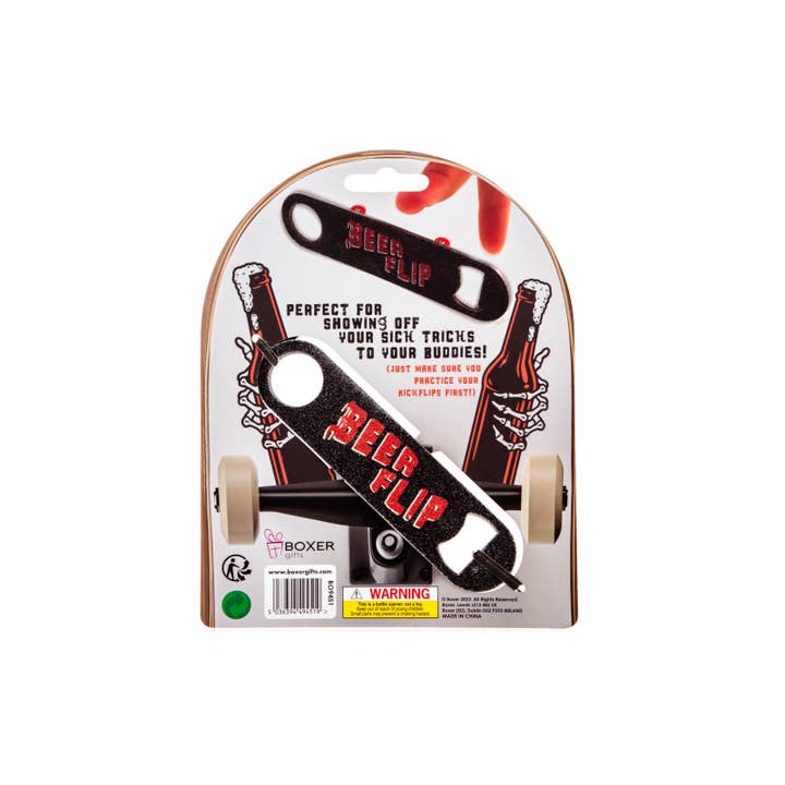 Boxer Gifts - Wholesale Bottle/Wine Opener - 'Bones' Beerflip Skateboard Bottle Opener - Skateboard Gifts7