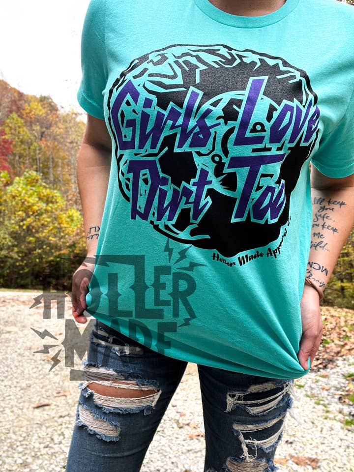 Girls Love Dirt Too Tshirt for wholesale by Reese & Roo Designs