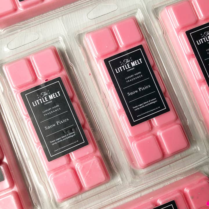 Snow Pixie Wax Melt Snap Bar for wholesale by The Little Melt Company