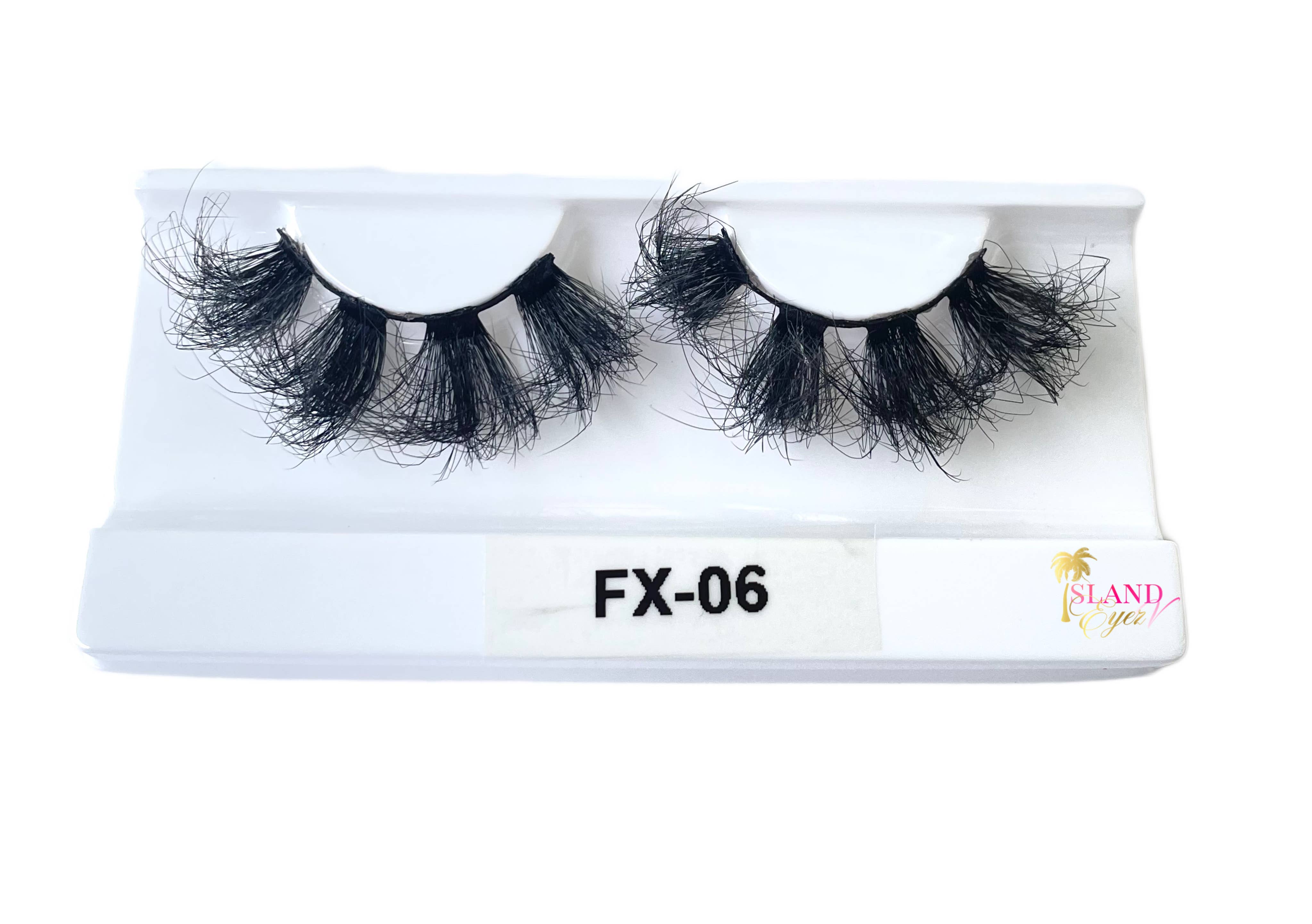 Island Eyez Vendor – wholesale False/fake eyelashes – 25mm Faux Minks Wholesale7