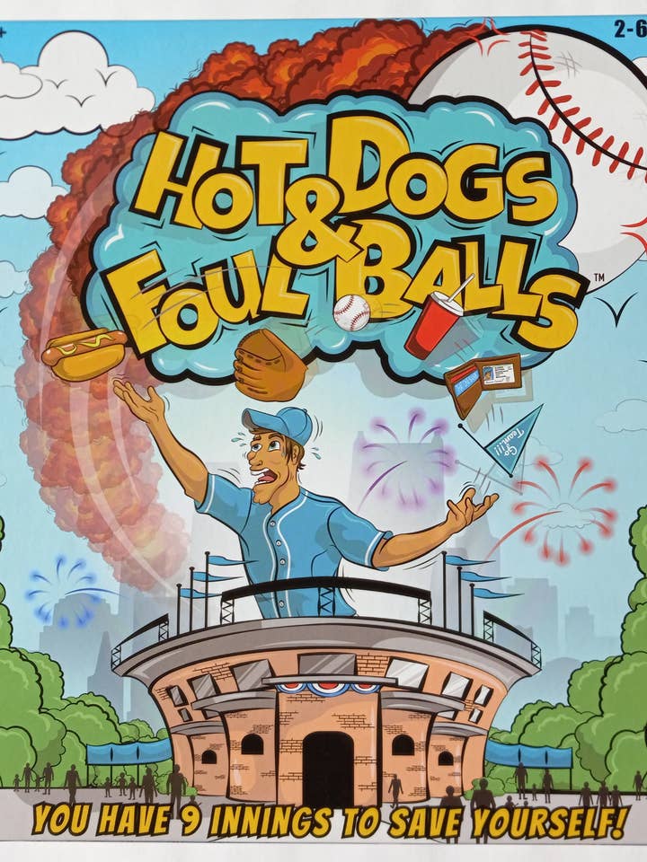 Hot Dogs & Foul Balls Board Game for wholesale by Hot Dogs & Foul Balls Board Game