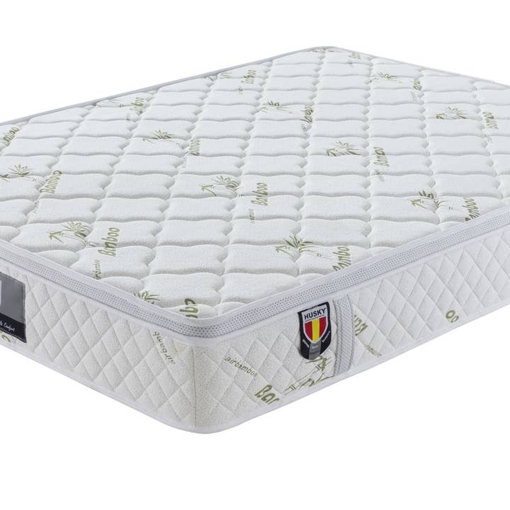 Husky® Furniture and Mattresses - Vente Lit - Husky® Kingdom — Ressorts ensachés HD, Housse en bambou - Matelas