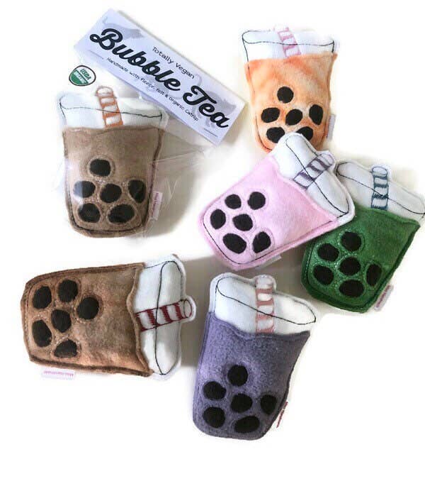 Miso Handmade - Wholesale Pet Toy - Cat - Catnip Bubble Tea Toy11