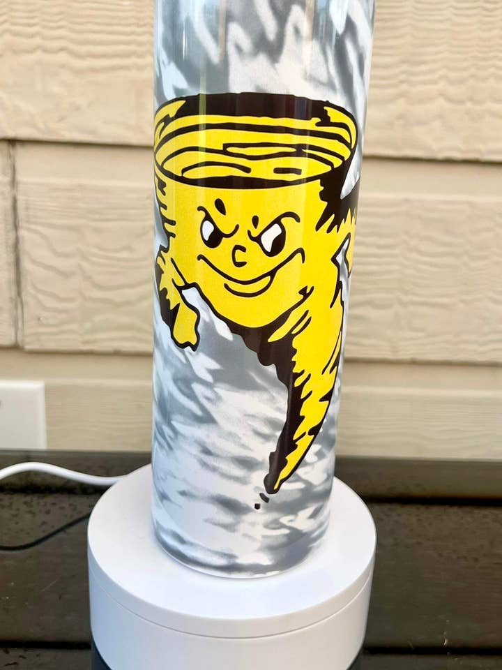 School Spirit Oversize Logo Tie Dye CUSTOM Tumbler 20 oz 30 for wholesale by BMR Designs