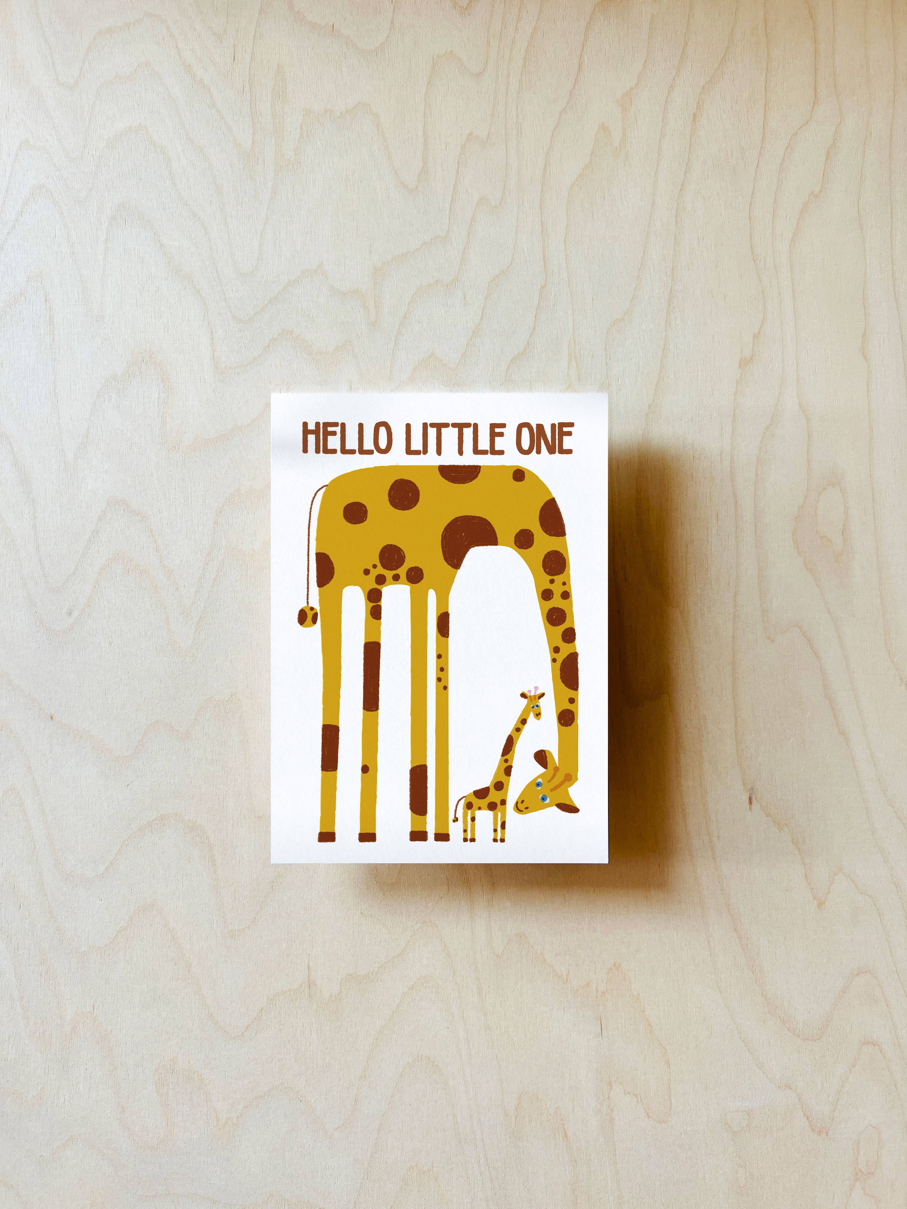 jungwiealt - Wholesale Postcard - Giraffe Postcard DIN A62