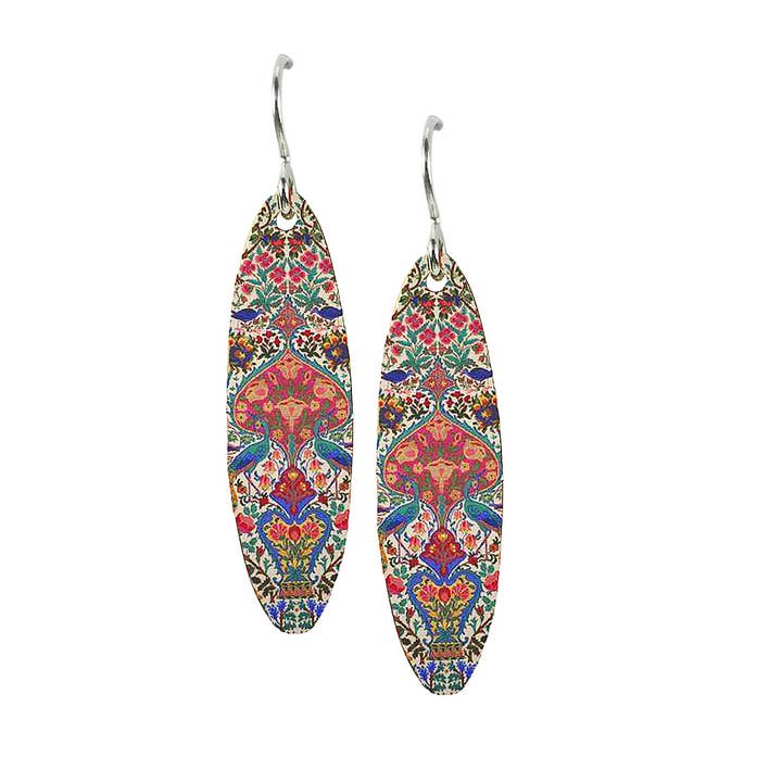 Carmen - Boucle d'oreille longue ovale EO26 pour la vente par ARTISTA