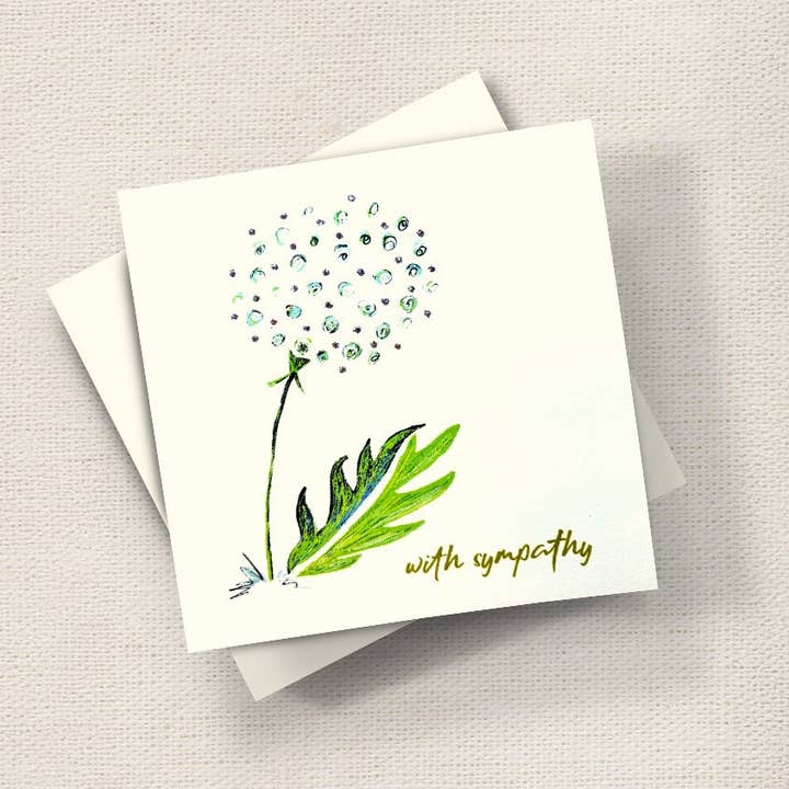 Dandelion (With Sympathy) for wholesale by English Graphics