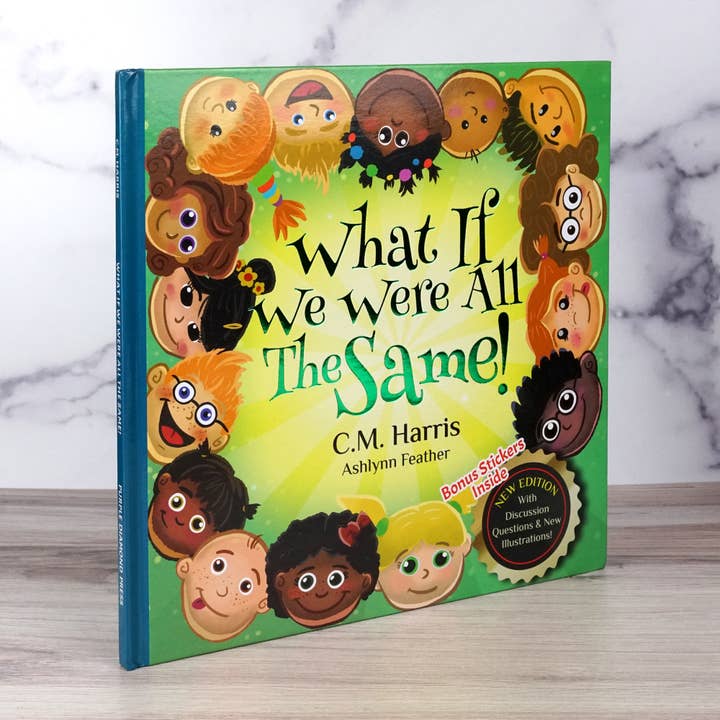 Purple Diamond Press. Inc - Wholesale Preschool Book (3-5) - What If We Were All the Same! — SEL Diversity Picture Book (Hardcover)1