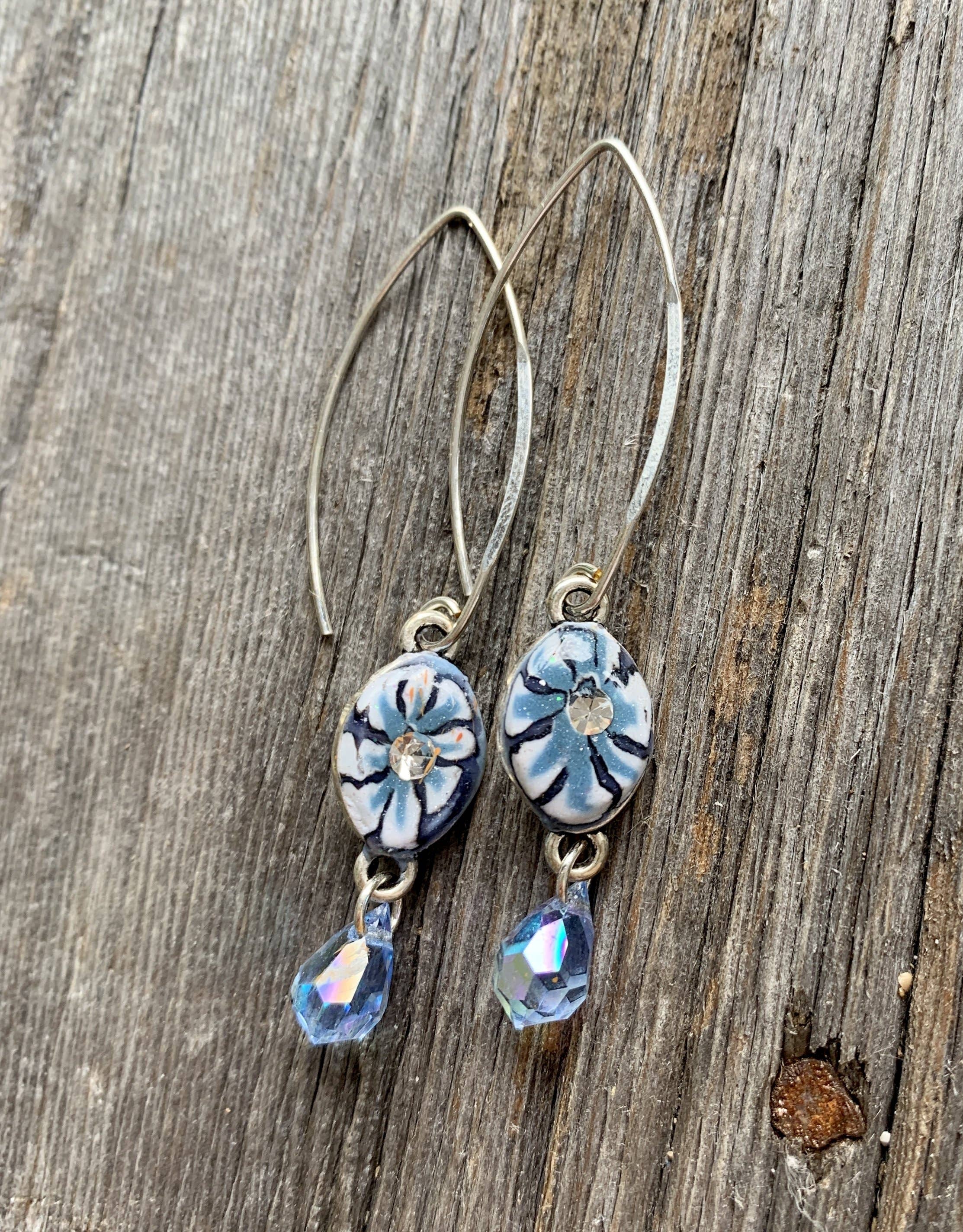 Catie Raymond Designs - Vente Boucles d'oreilles pendantes - Boucles d'oreilles Marquise Classique3