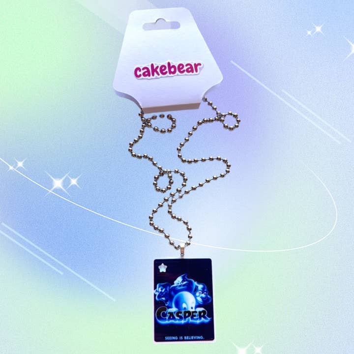 Casper The Friendly Ghost 90s Necklace for wholesale by Cakebear
