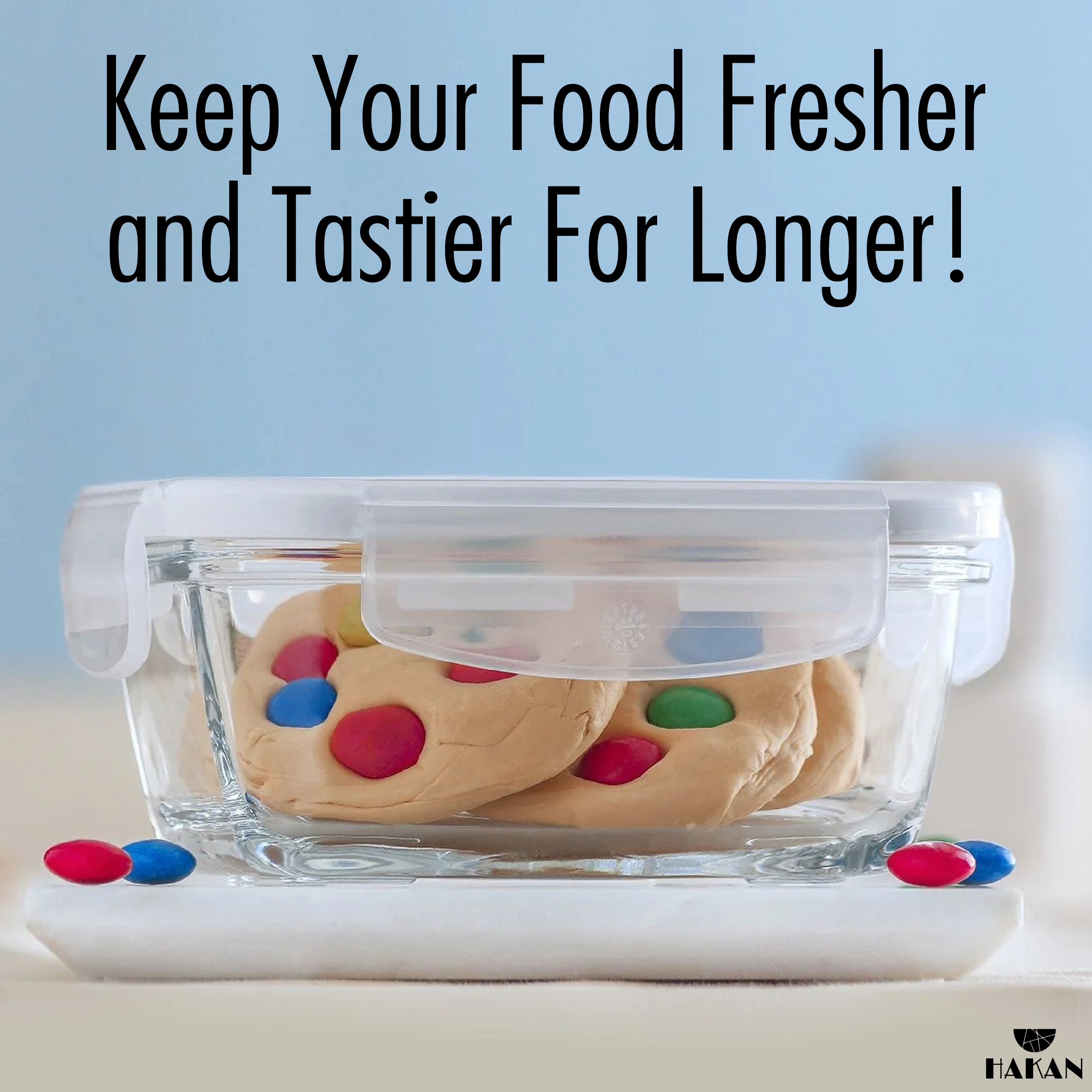 Hakan - Vendita all'ingrosso Contenitori per alimenti - Set di contenitori in vetro LAV con coperchi, 1 pz8