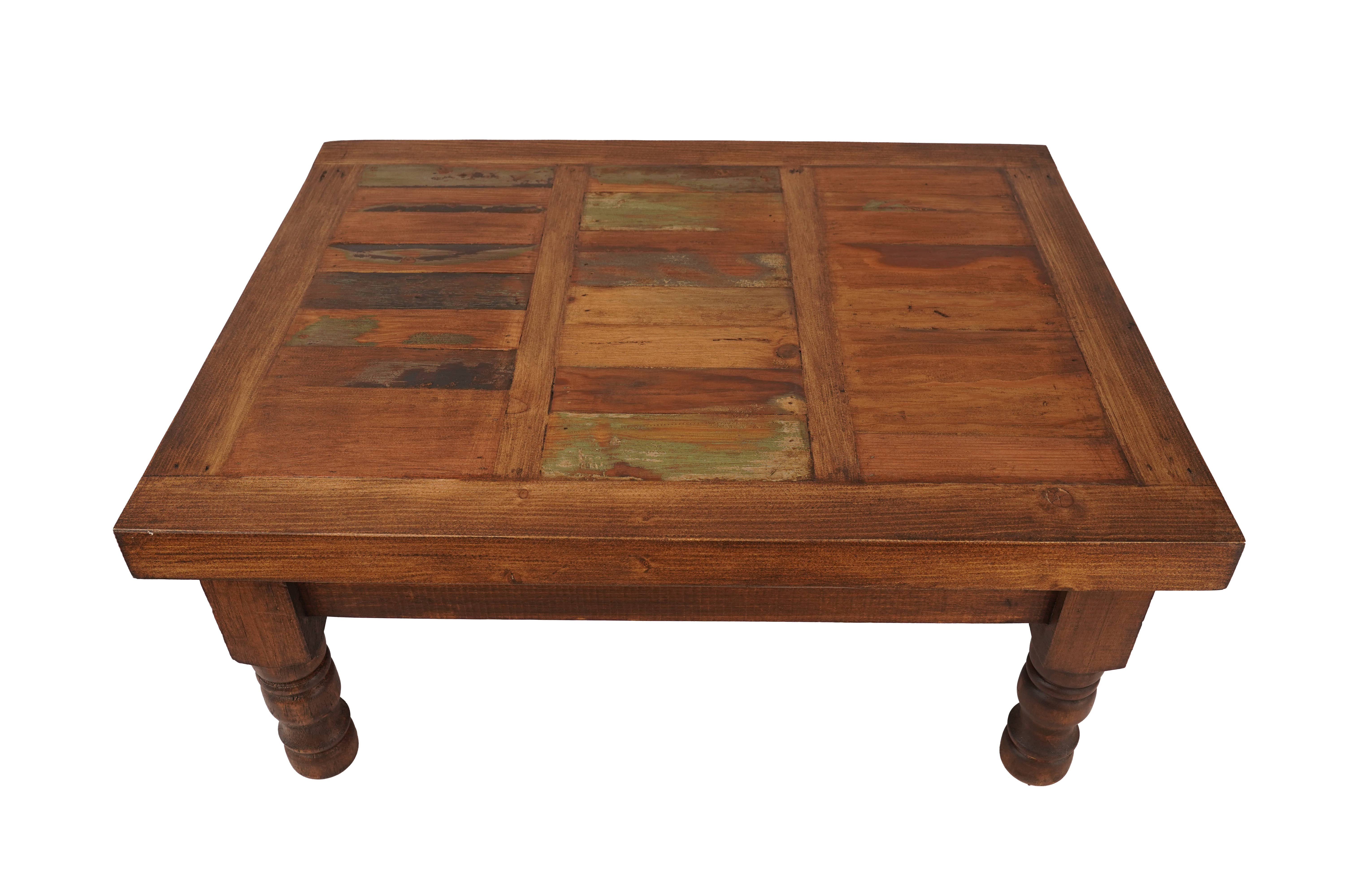 My Amigos Imports - Wholesale Side Table - Texas Creek Reclaimed Wood Table-24x18x11H-Riser-Display1