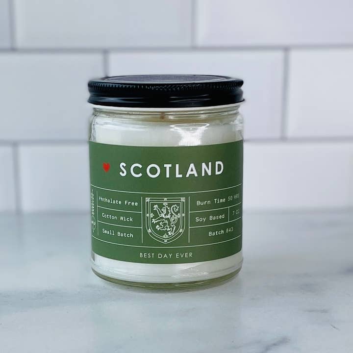 Rambling Caravan - Wholesale Jar/Filled Candle - Scotland Candle4