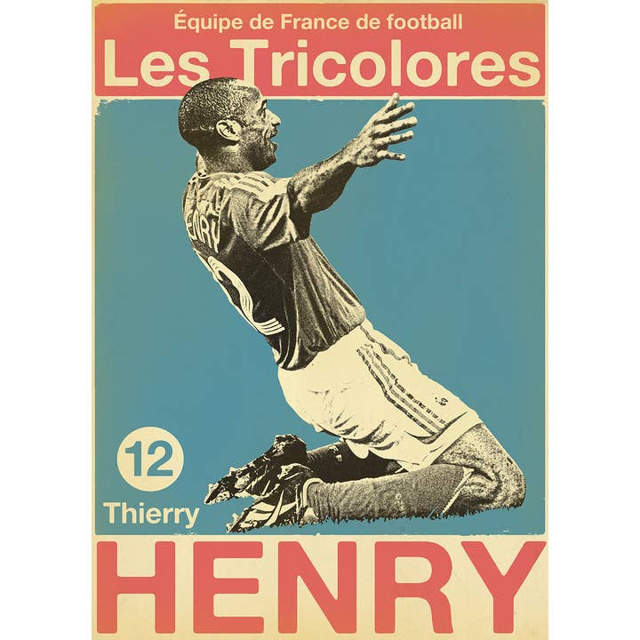 Sergeant Paper - Wholesale Art Print - Zoran Lucic - Henry Les Tricolores - Sport Art Print
