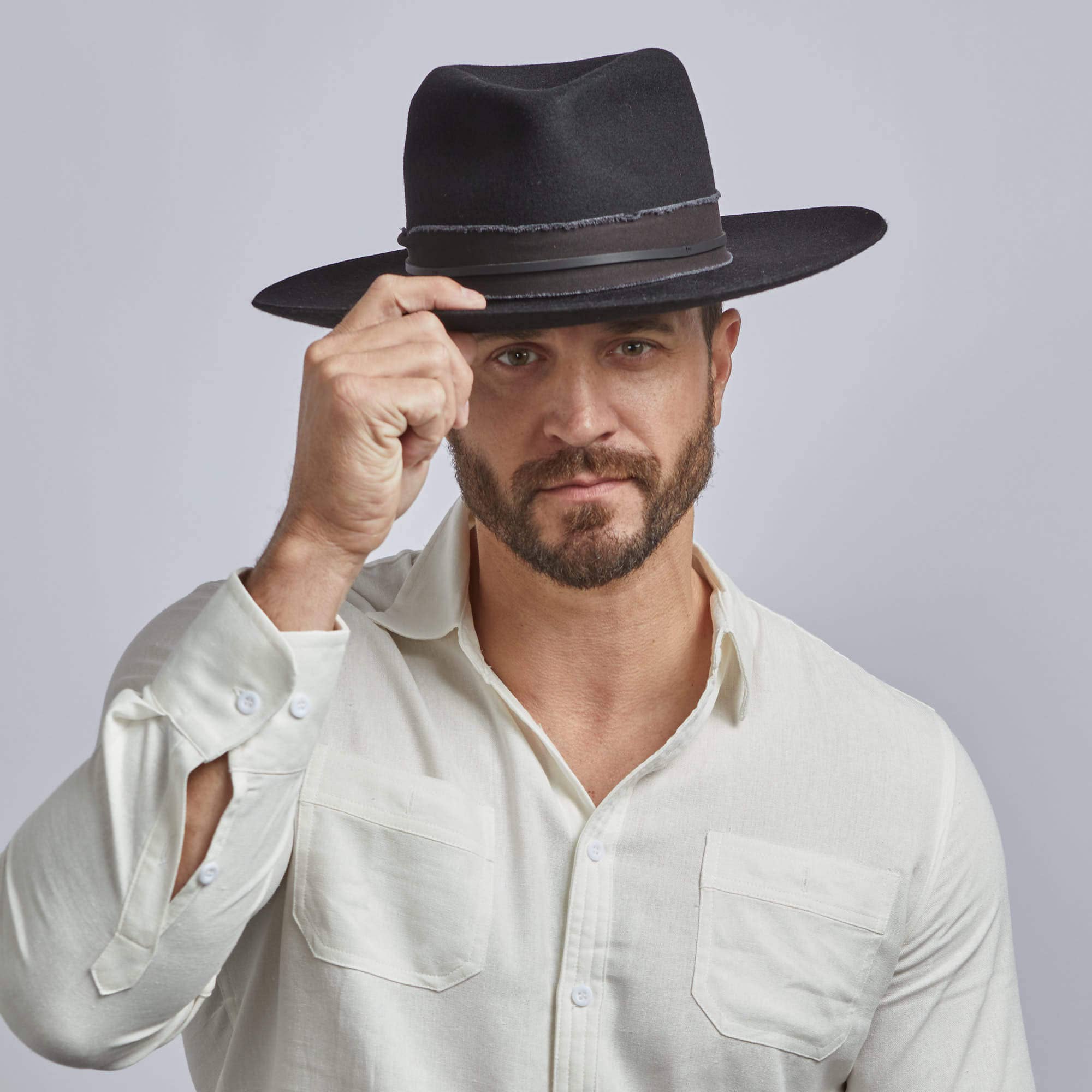 American Hat Makers - Wholesale Fedora - Uniseks - Australische Wolvilthoed met Pinch Front - Stijl Jawa0
