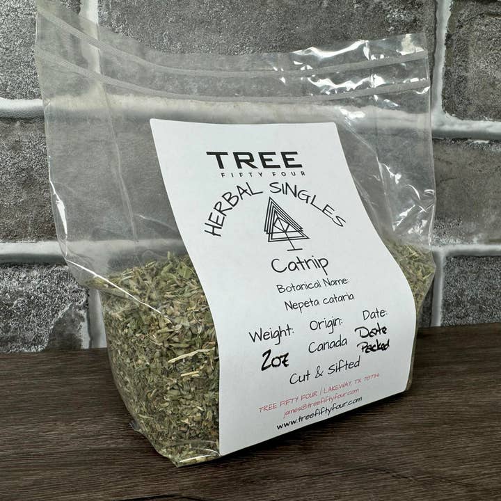Tree Fifty Four - Wholesale Loose Tea - Catnip | 2oz - 1 KG | Bulk Herbs