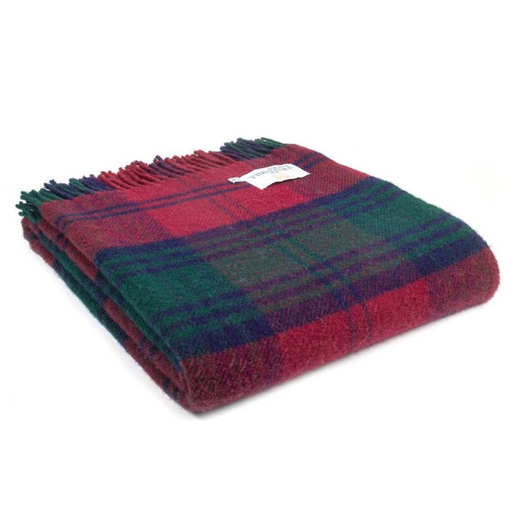 Tweedmill Textiles - Wholesale Throw Blanket - Tartan Pure New Wool Throw